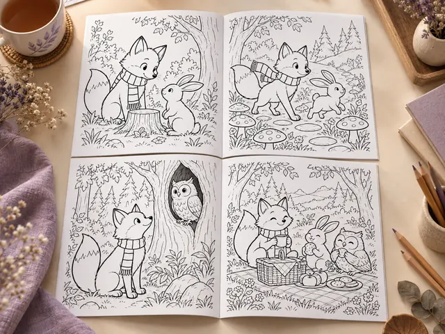 AI Coloring Book Generator
